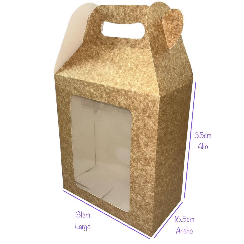 Caja lonchera jumbo ventana