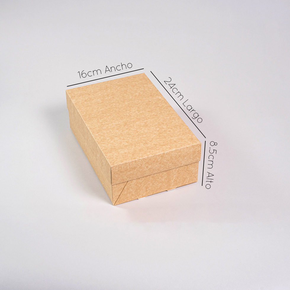 Caja jumbo mediana lisa