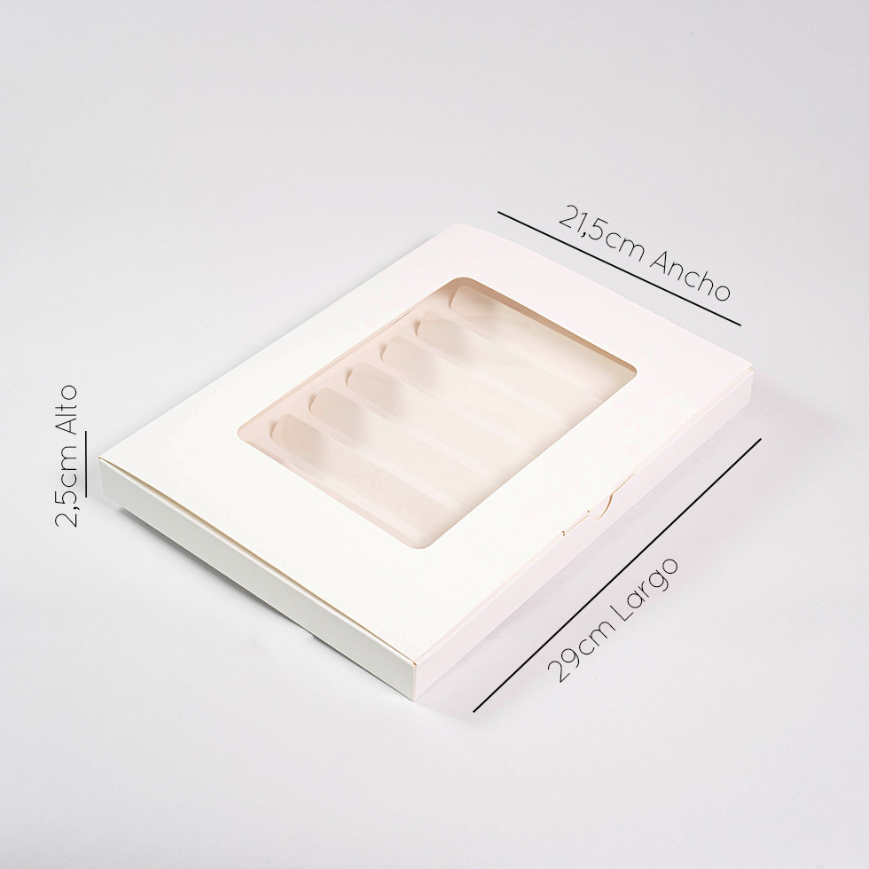 Caja goma grande ventana