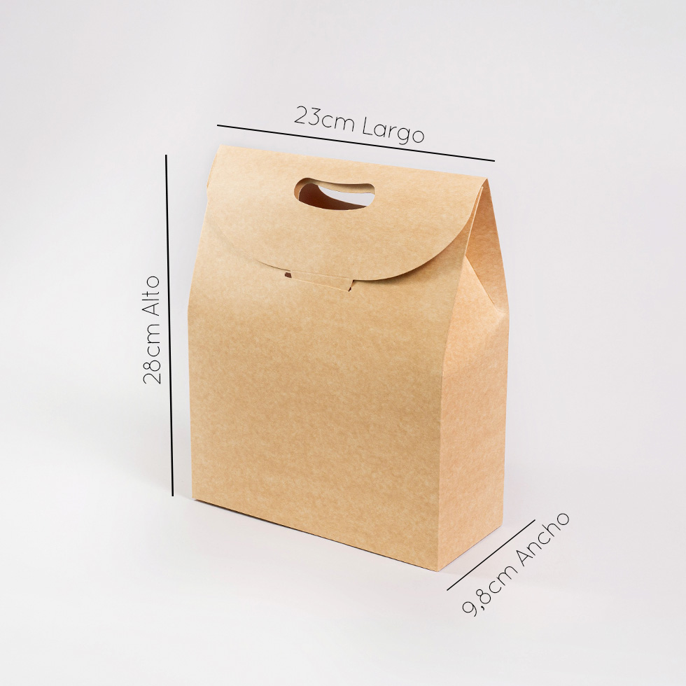 Caja sahara mediana lisa