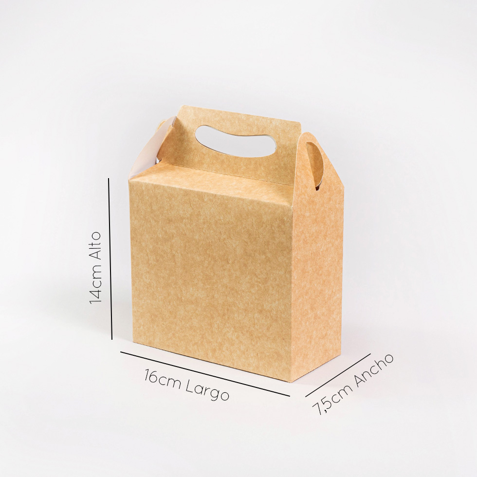 Caja lonchera mediana lisa