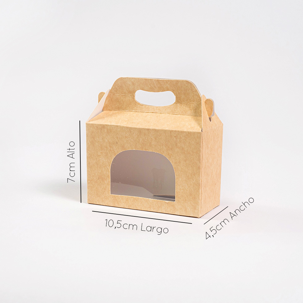 Caja lonchera mini ventana